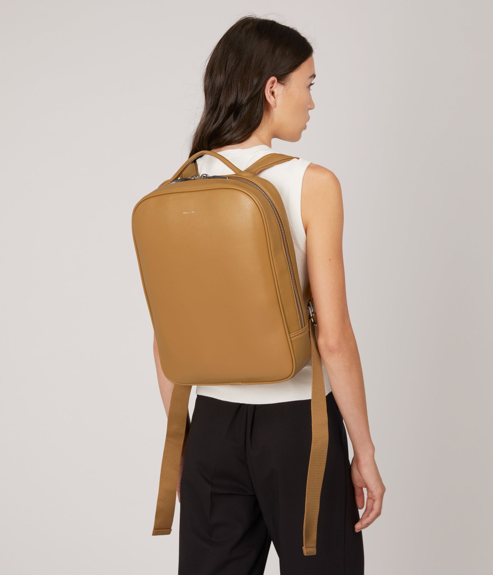ALEX Vegan Backpack - Loom | Color: Tan - variant::harvest