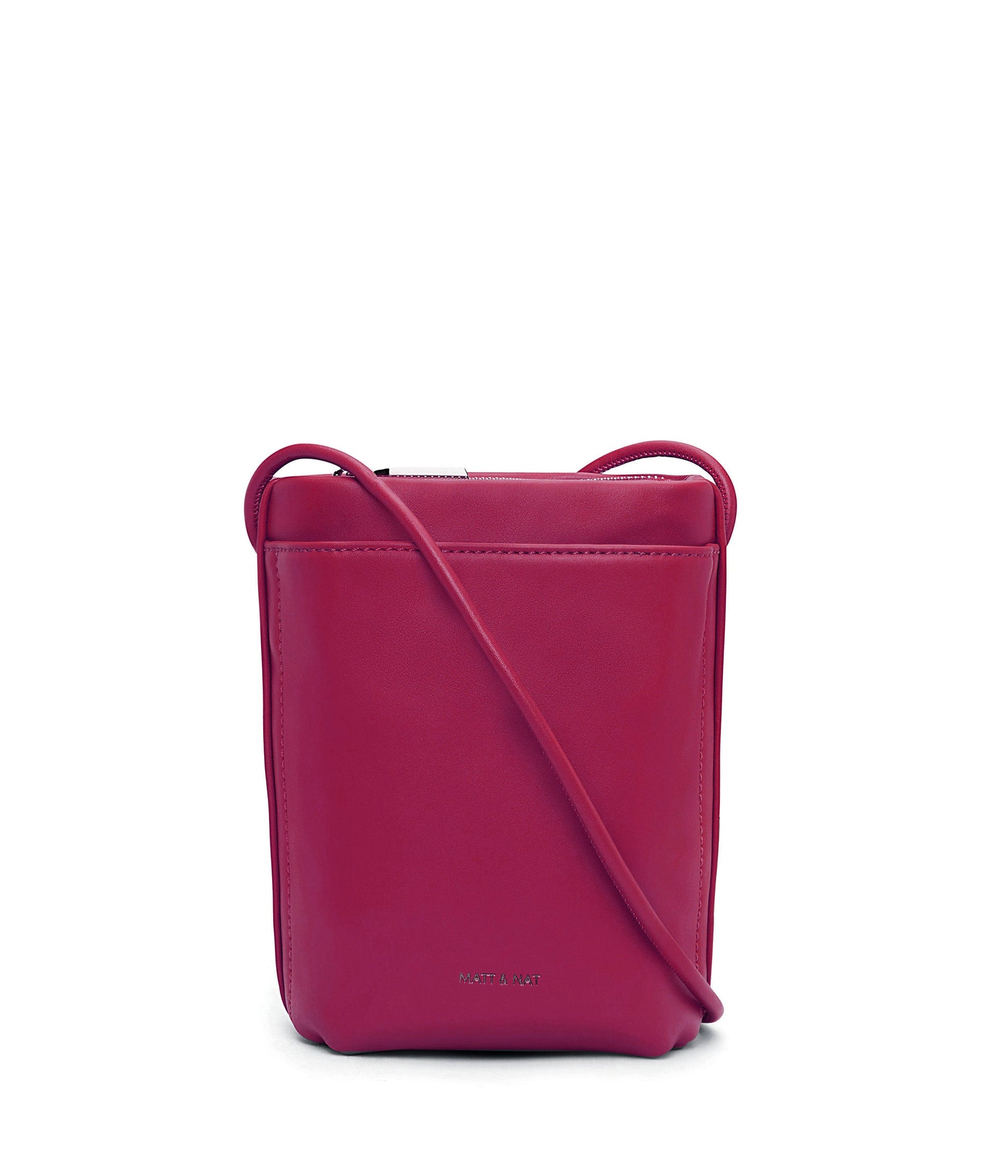 MILLE Vegan Crossbody Bag - Loom | Color: Pink - variant::tulip