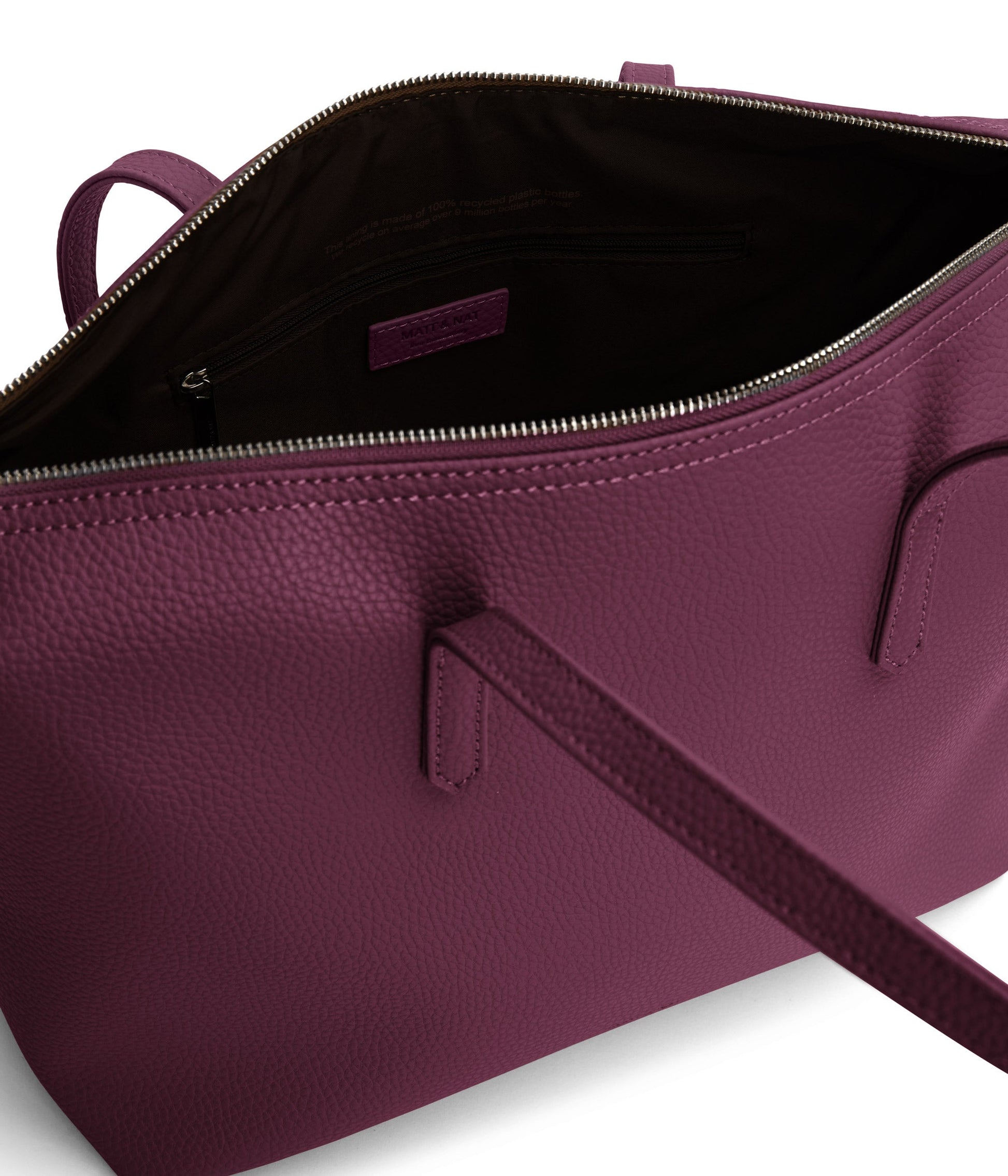 ABBI Vegan Tote Bag - Purity | Color: Pink - variant::tarte