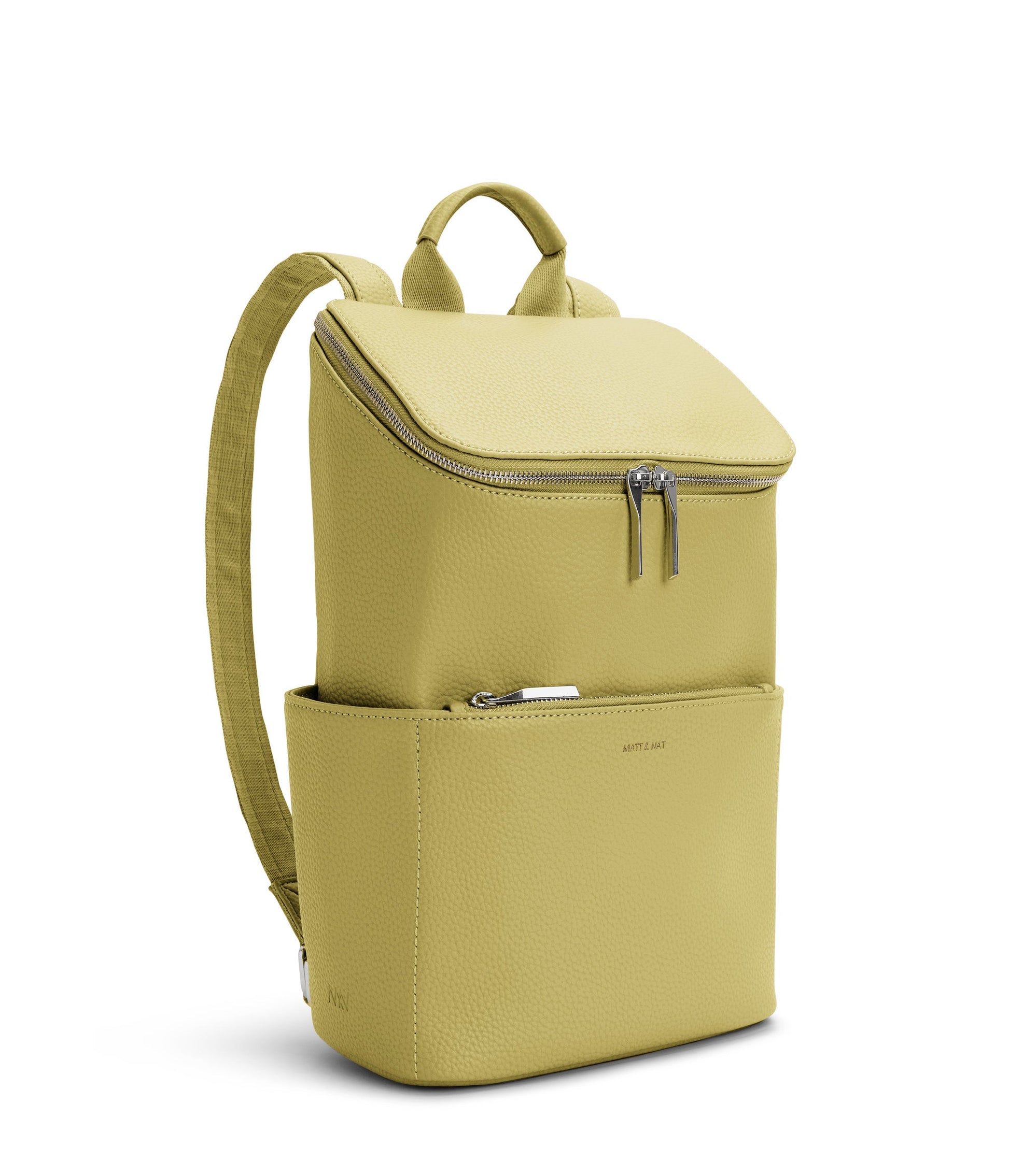 BRAVESM Small Vegan Backpack - Purity | Color: Green - variant::pear