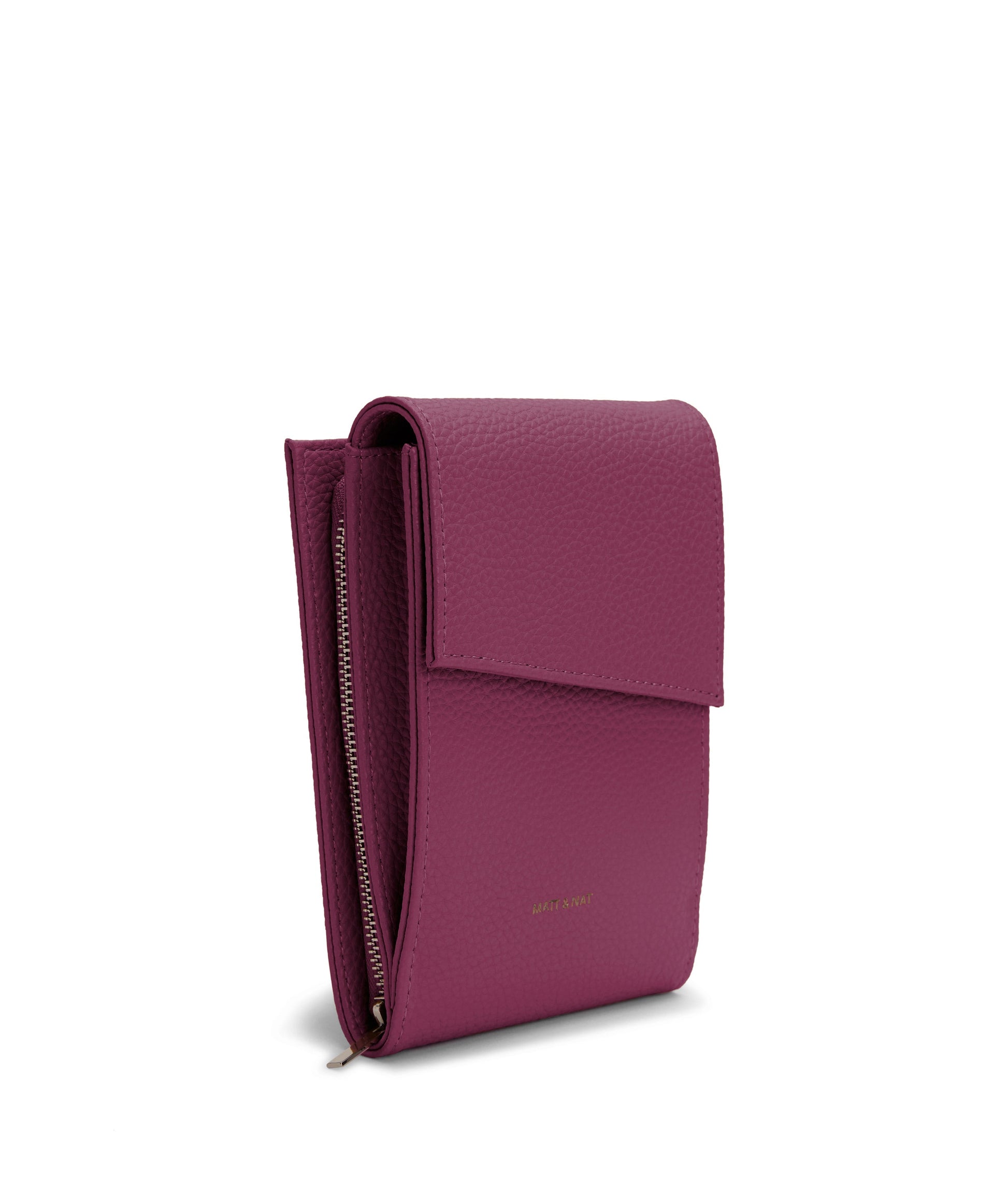 MET Vegan Crossbody Wallet - Purity | Color: Pink - variant::tarte