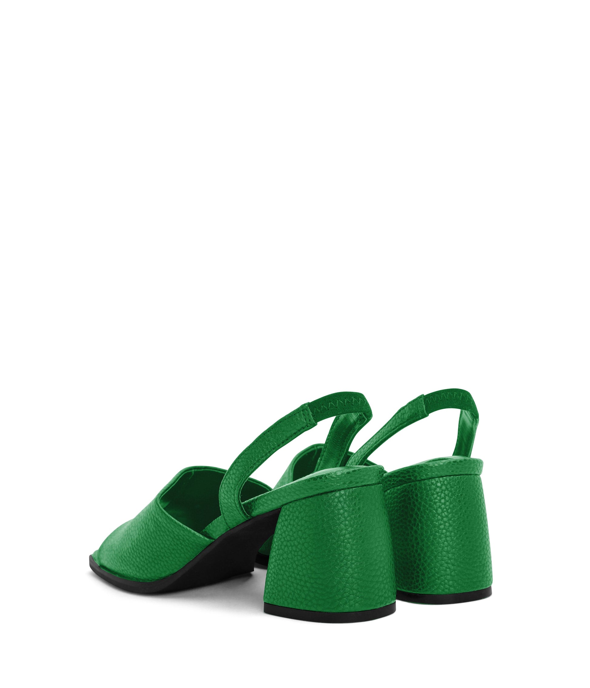 PLUME Women's Vegan Slingback Sandals | Color: Green - variant::green