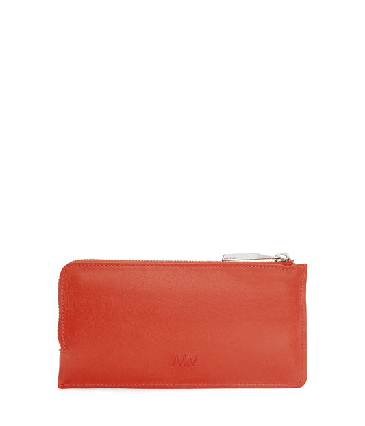 SEVA Vegan Wallet - Vintage | Color: Red - variant::cardinal