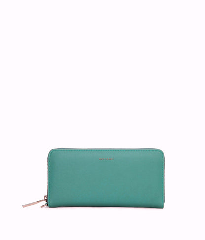 ELM Vegan Continental Wallet - Vintage | Color: Blue - variant::oasis
