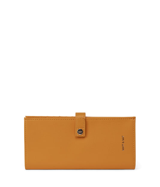SOSI Vegan Folded Wallet - Arbor | Color: Yellow - variant::marigold