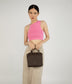 ADELSM Small Vegan Satchel - Purity | Color: Blue - variant::coast