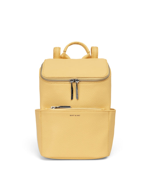 BRAVESM Small Vegan Backpack - Purity | Color: Yellow - va