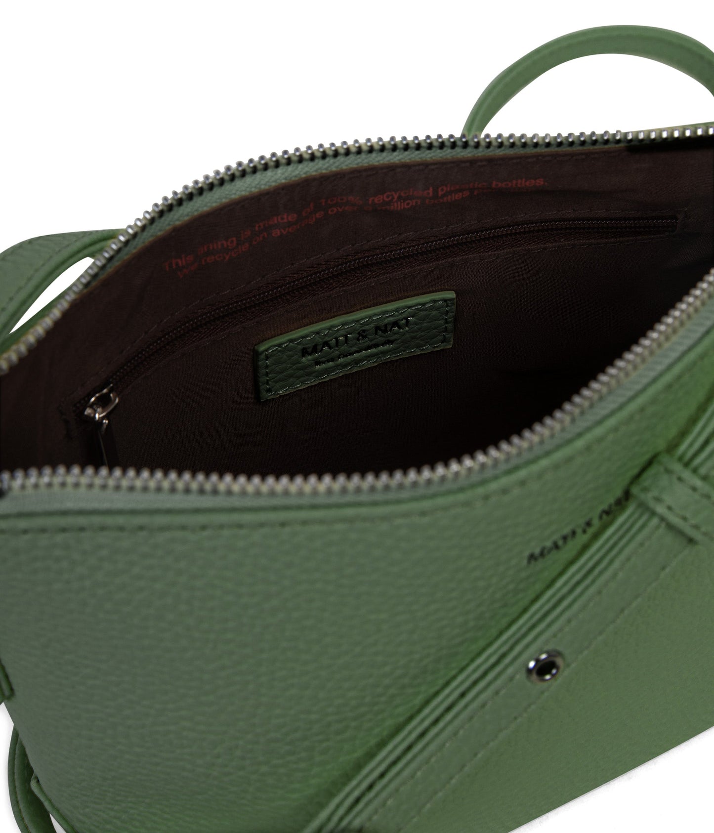 SAM Vegan Crossbody Bag - Purity | Color: Green - variant::herb