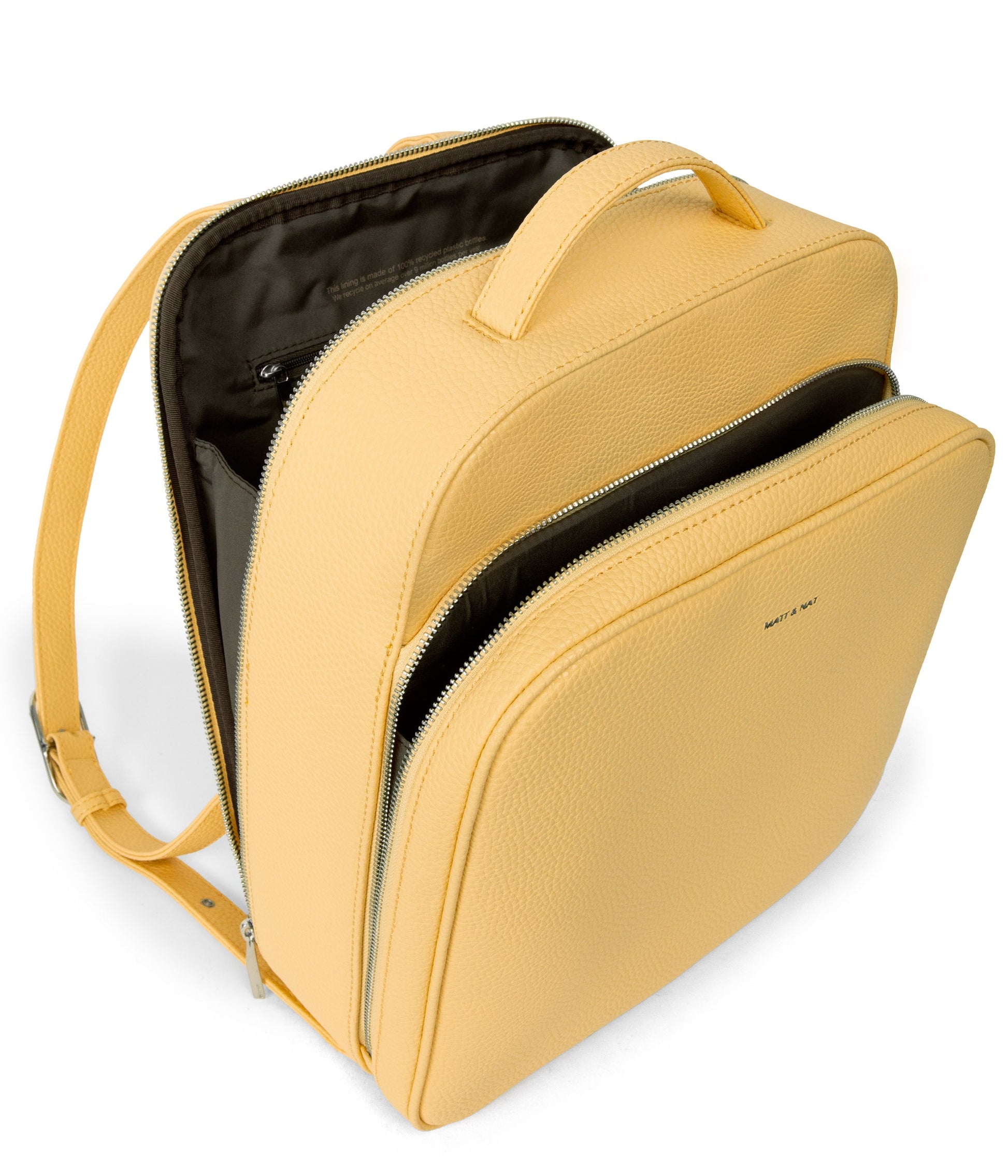 NAVA Vegan Backpack - Purity | Color: Yellow - variant::zest