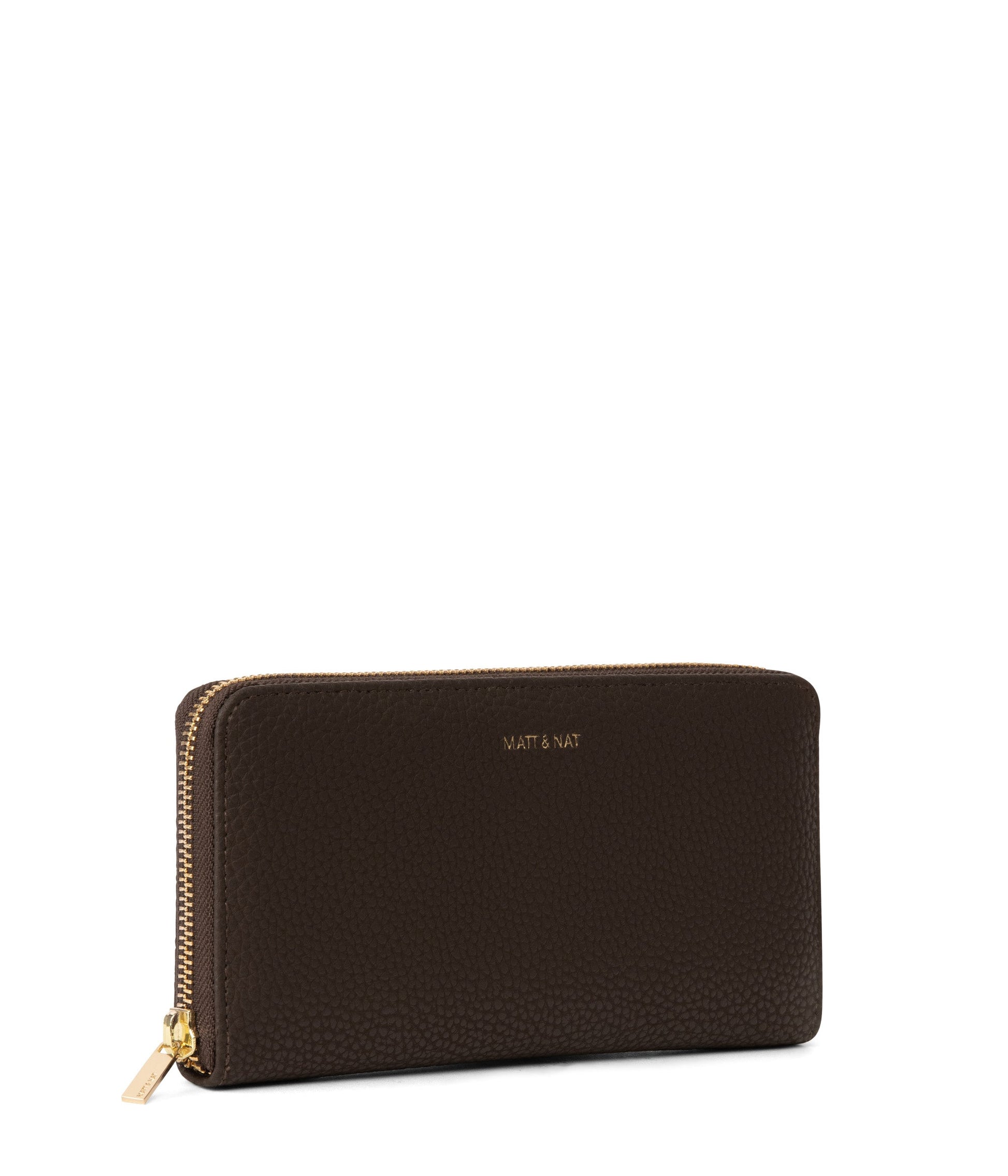 CENTRAL Vegan Wallet - Purity | Color: Brown - variant::truffle