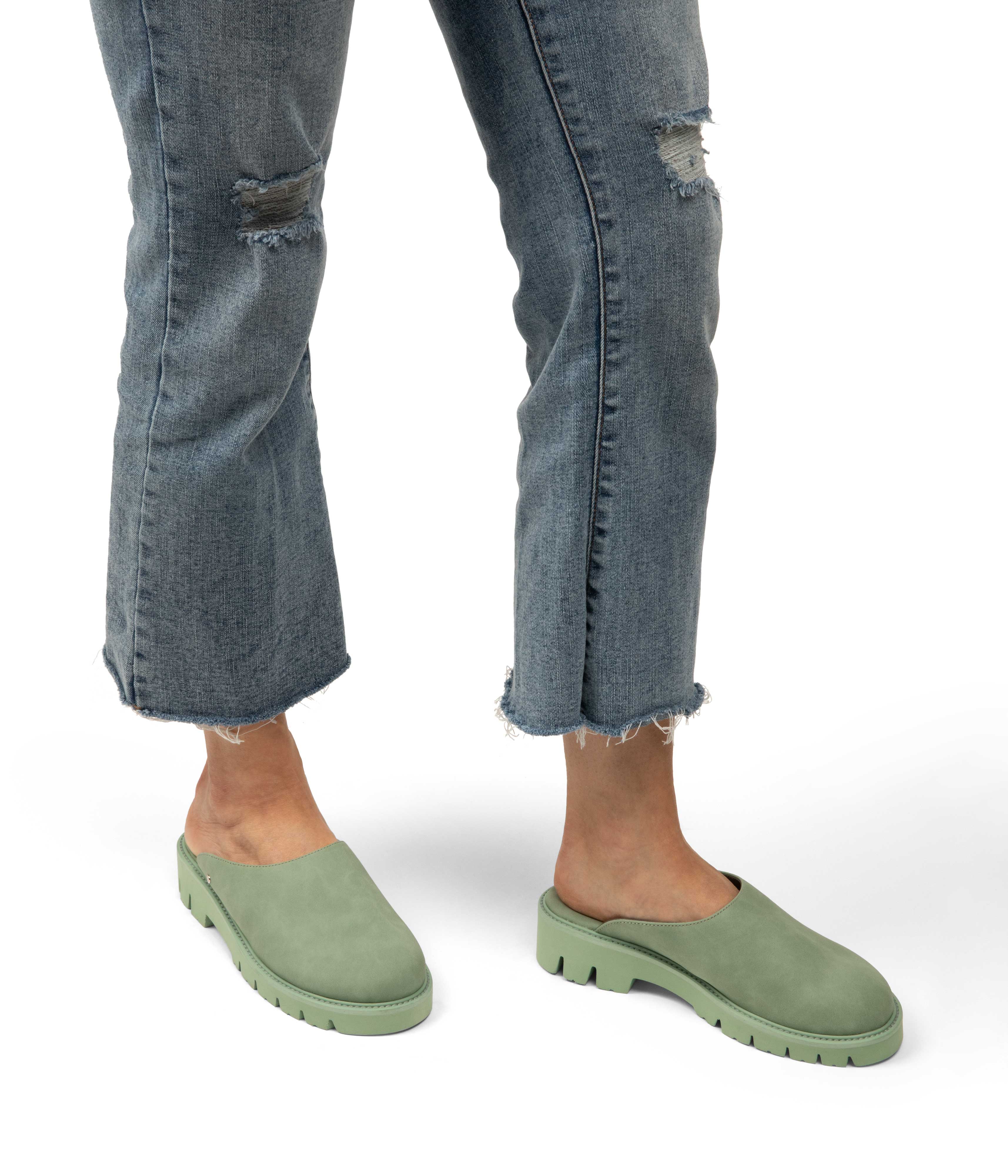 LEON ART. V202 Men's Slip-On Clogs - Natural Leather (Made In Europe) - View #7