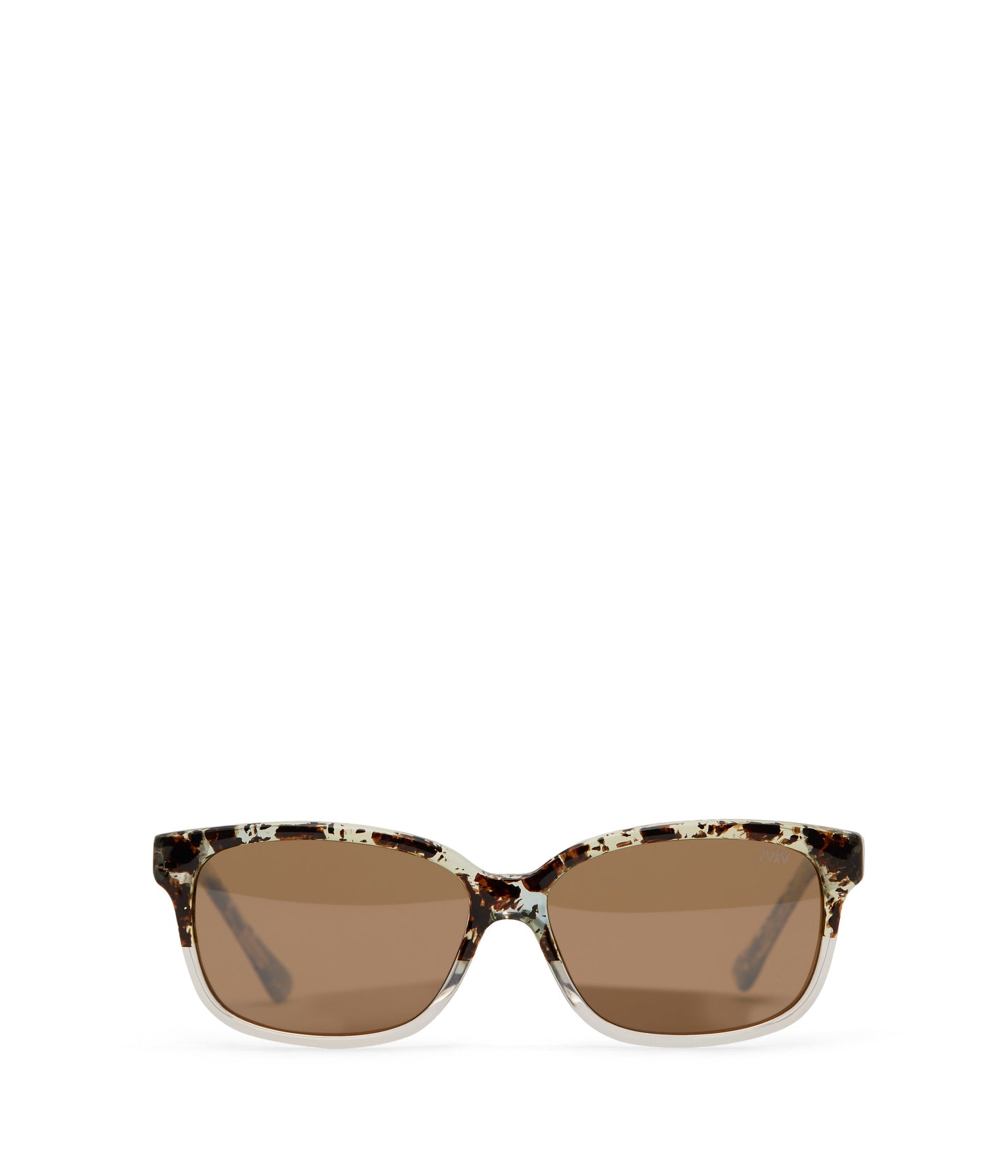 RUE Rectangle Sunglasses | Color: Brown - variant::marble