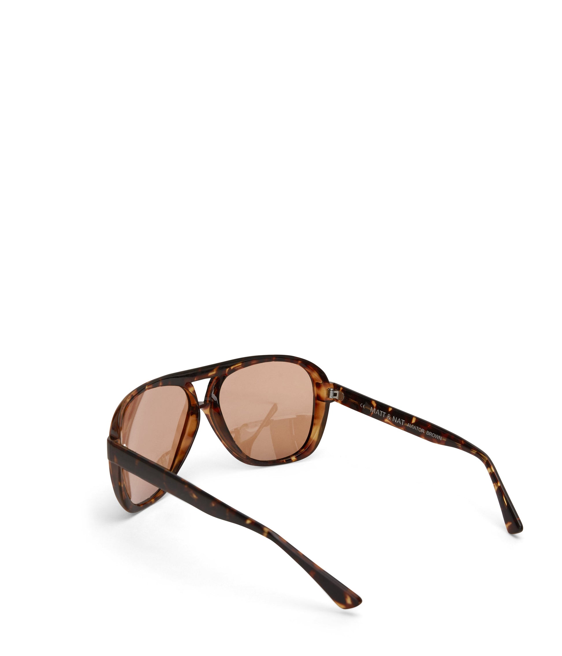 AVIATOR Brown Aviator Sunglasses | Color: Brown - variant::brown