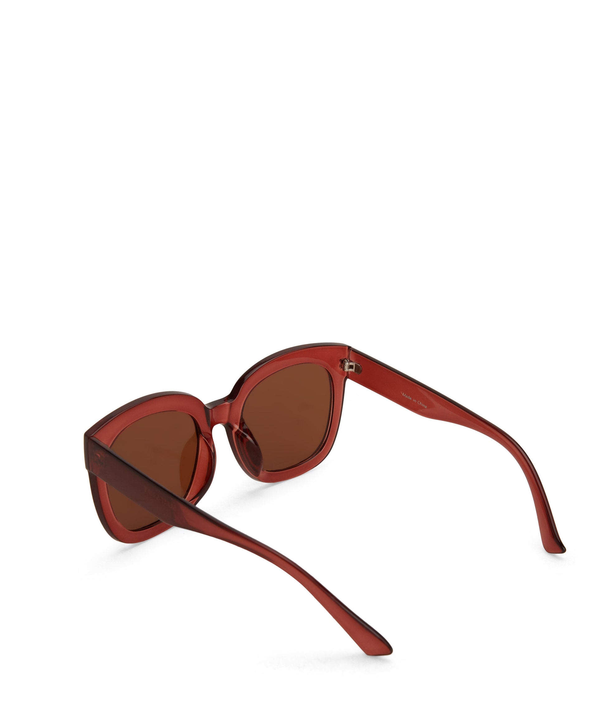 CHARLET Wayfarer Sunglasses | Color: Brown - variant::brown