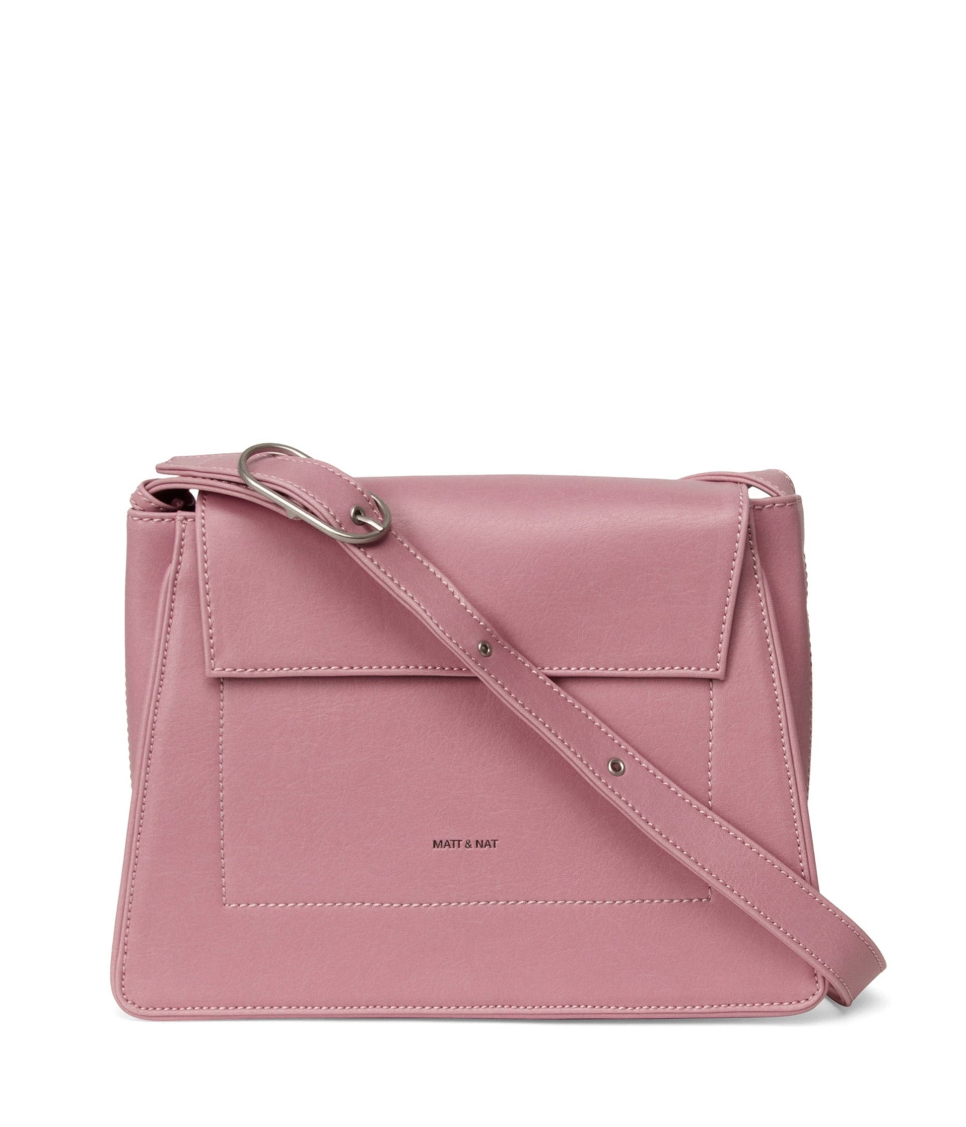 LEIA Vegan Shoulder Bag - Vintage | Color: Pink - variant::smoothie