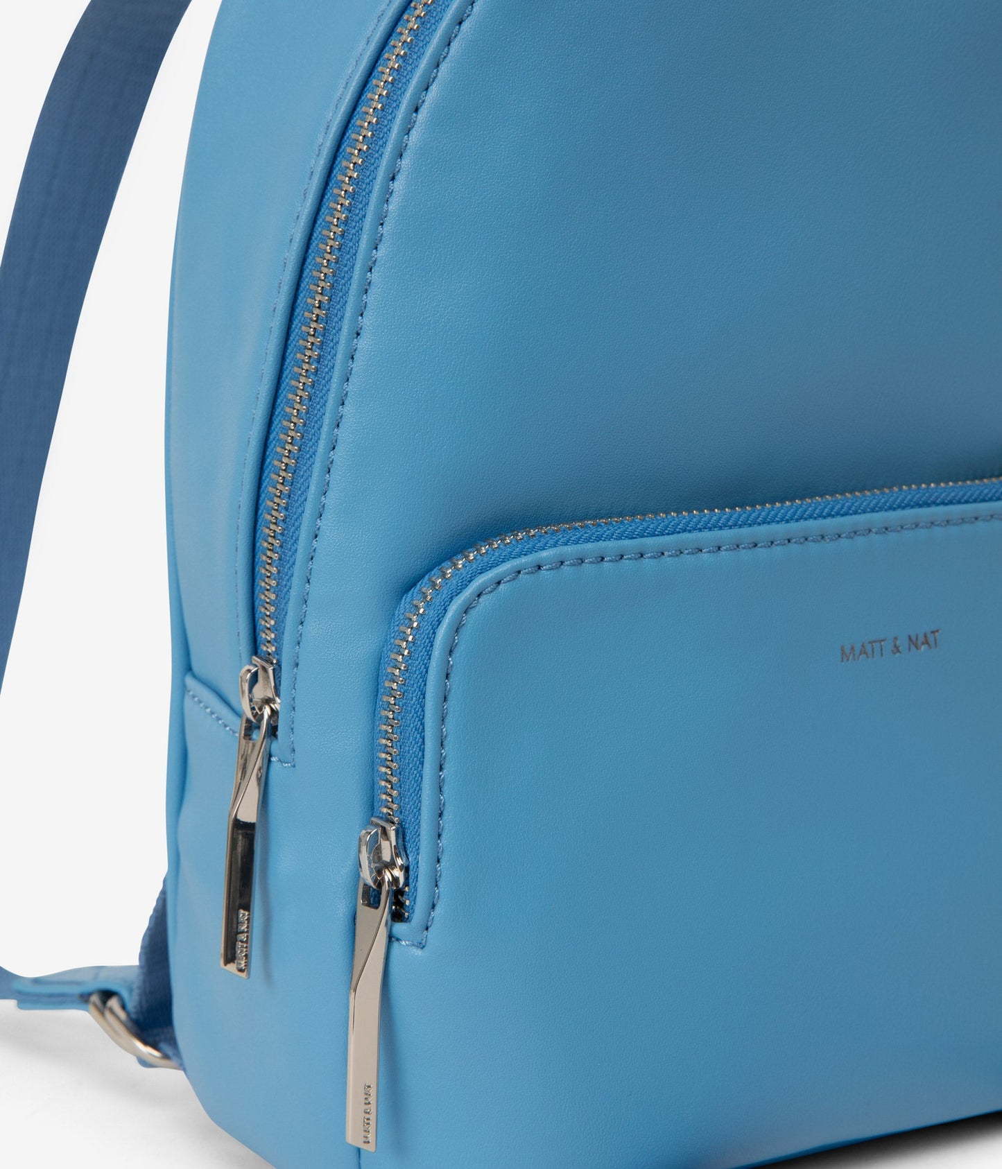 CAROSM Small Vegan Backpack - Sol | Color: Blue - variant::resort