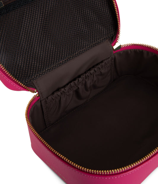 JULE Vegan Vanity Case - Arbor | Color: Pink - variant::dragonfruit