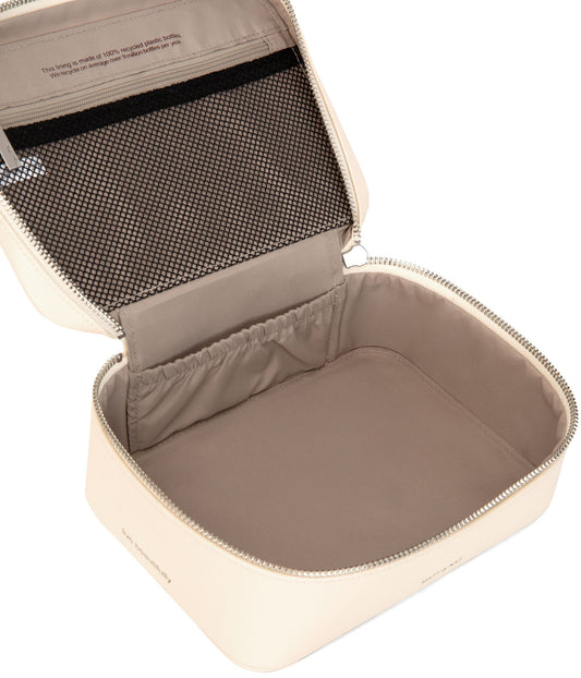 JULE Vegan Vanity Case - Arbor | Color: White, Beige - variant::macadamia