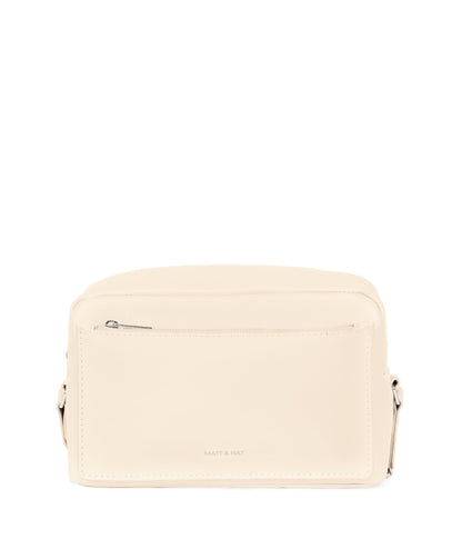 PAIGE Vegan Crossbody Bag - Arbor | Color: White, Beige - variant::macadamia