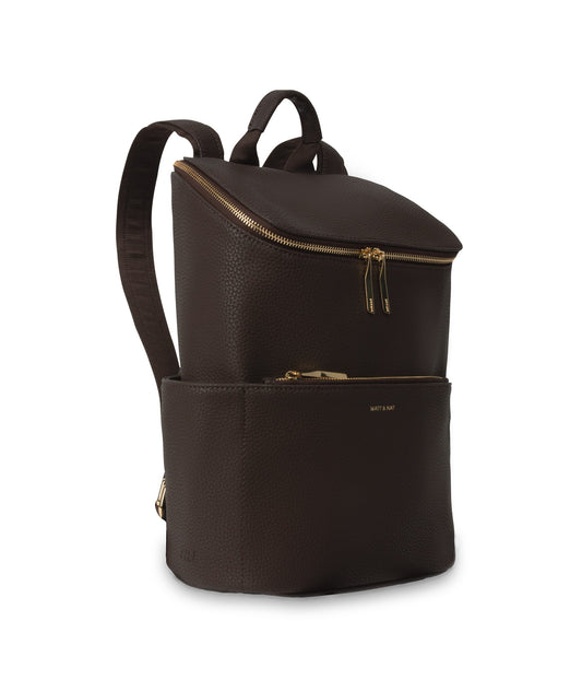 BRAVE Vegan Backpack - Purity | Color: Brown - variant::truffle