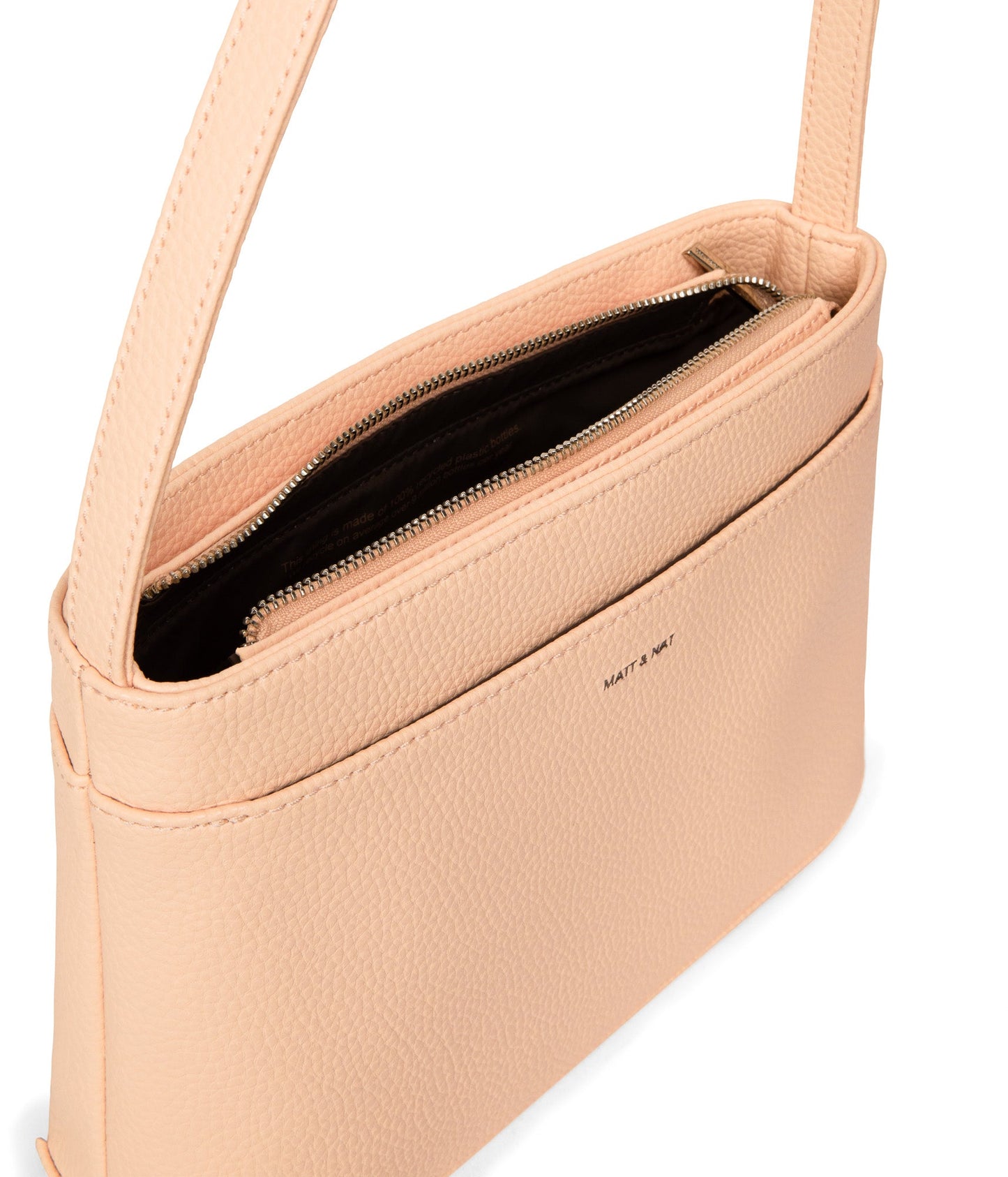 LUISA Vegan Shoulder Bag - Purity | Color: Pink - variant::doll