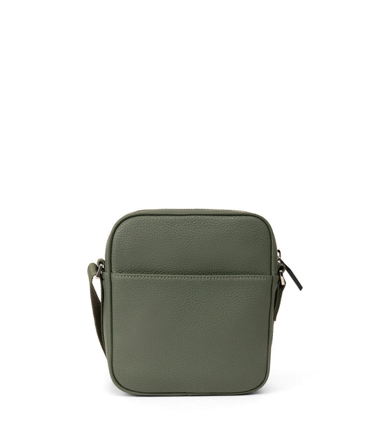 COENMINI Small Vegan Crossbody Bag - Purity | Color: Green - variant::forest