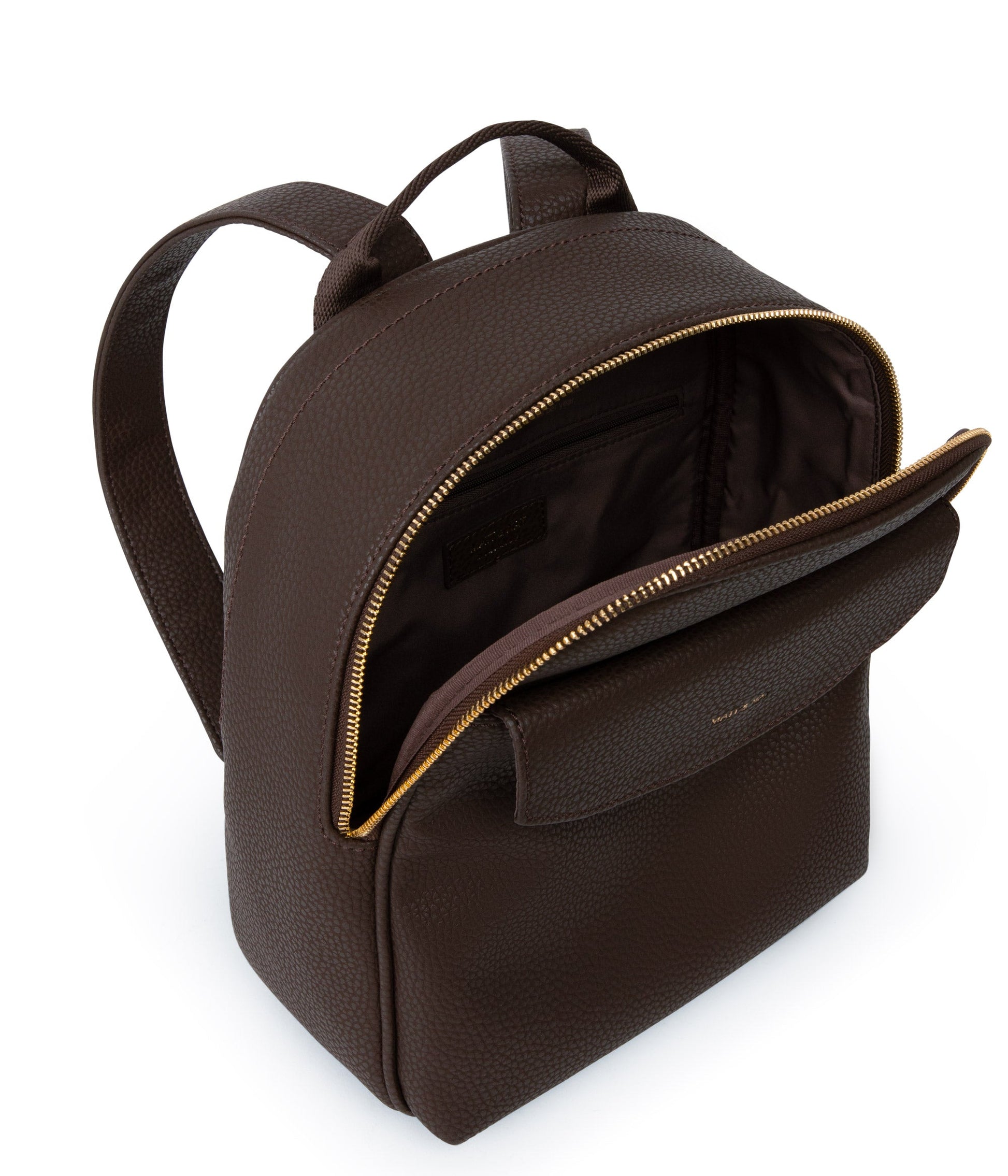 HARLEM Small Vegan Backpack - Purity | Color: Brown - variant::truffle
