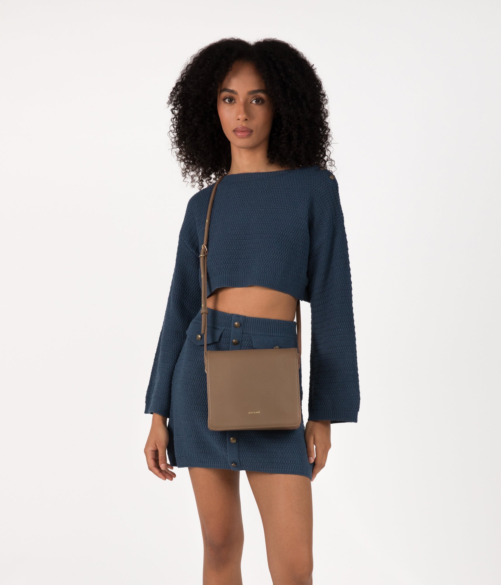 DOVER SM Vegan Crossbody Bag - Sol | Matt & Nat UK