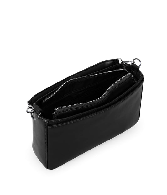 FENNE Vegan Convertible Crossbody Bag - Sol | Color: Black - variant::black