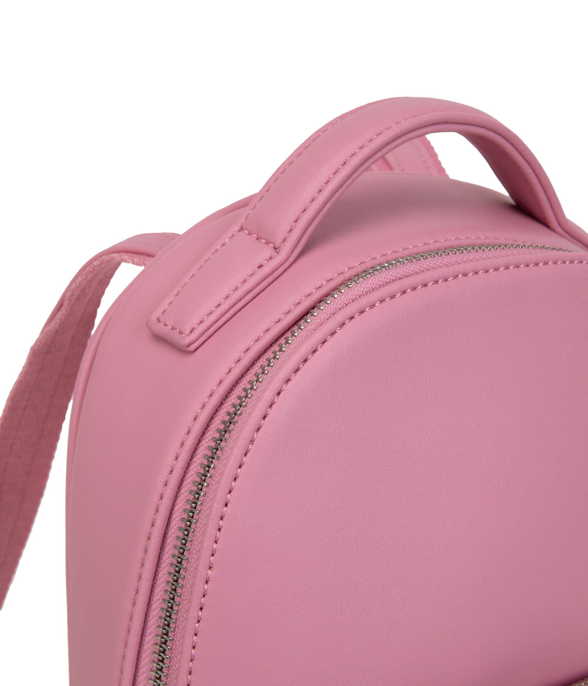 CAROSM Small Vegan Backpack - Sol | Color: Pink - variant::blush