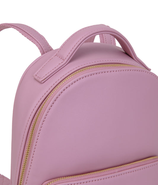 CAROSM Small Vegan Backpack - Sol | Color: Purple - variant::petal