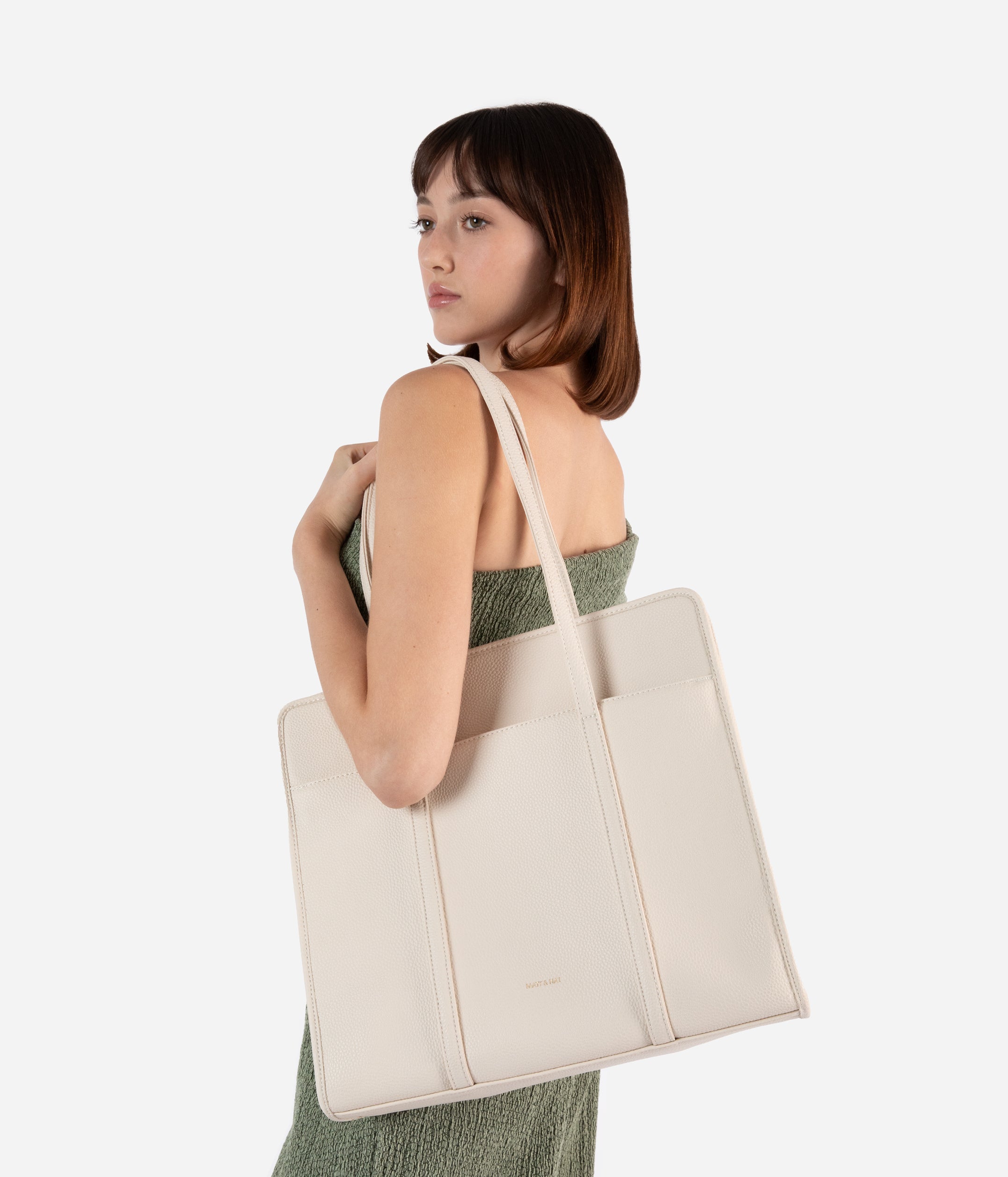 LUSIK Vegan Tote Bag – Grain | Matt & Nat UK