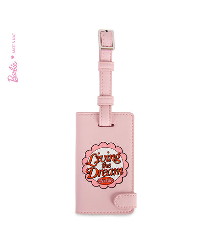 MAP Vegan Luggage Tag - BARBIE™ | Color: Pink Sky - variant::pink sky
