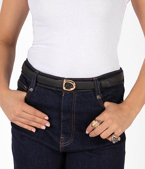 AMY Women’s Vegan Belt | Color: Black Cherry - variant::black cherry