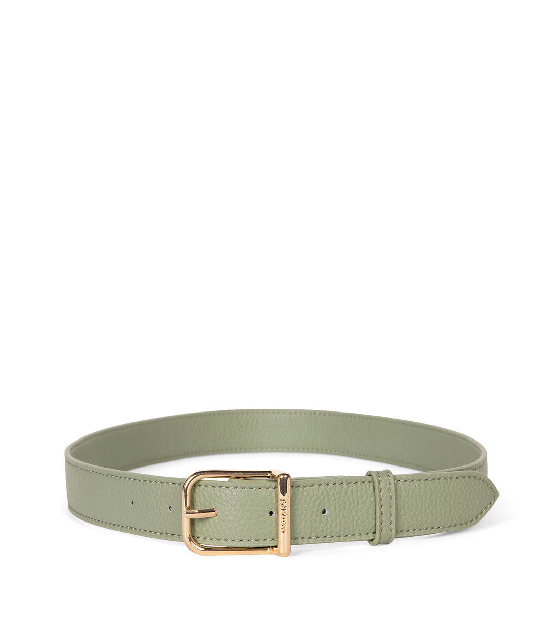 MEIR Vegan Leather Belt - Purity | Color: Olivine - variant::olivine