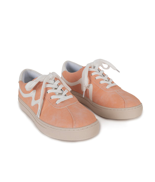 EIRA Women's Vegan Sneakers | Color: Peach - variant::peach