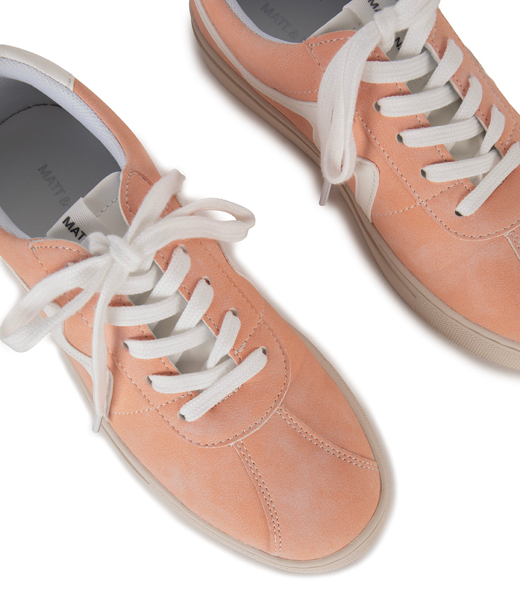 EIRA Women's Vegan Sneakers | Color: Peach - variant::peach