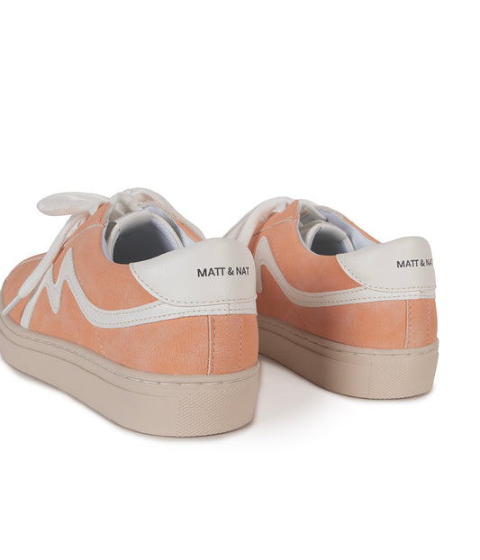 EIRA Women's Vegan Sneakers | Color: Peach - variant::peach