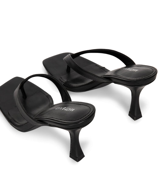 ZEINA Women’s Vegan Sandals | Color: Black - variant::black