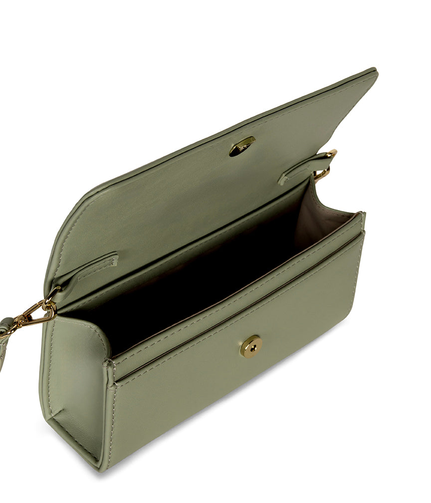 DREWFULL Vegan Crossbody Bag – Forum | Color: Fennel - variant::fennel