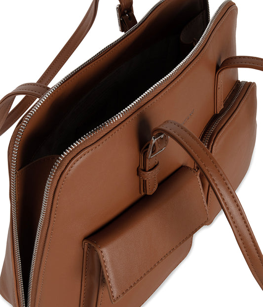 Imena Vegan Tote Bag - Forum | Color: Rum - variant::rum