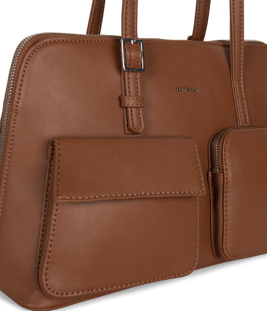 Imena Vegan Tote Bag - Forum | Color: Rum - variant::rum
