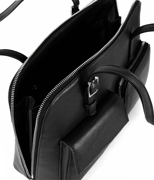 Imena Vegan Tote Bag - Forum | Color: Black - variant::black