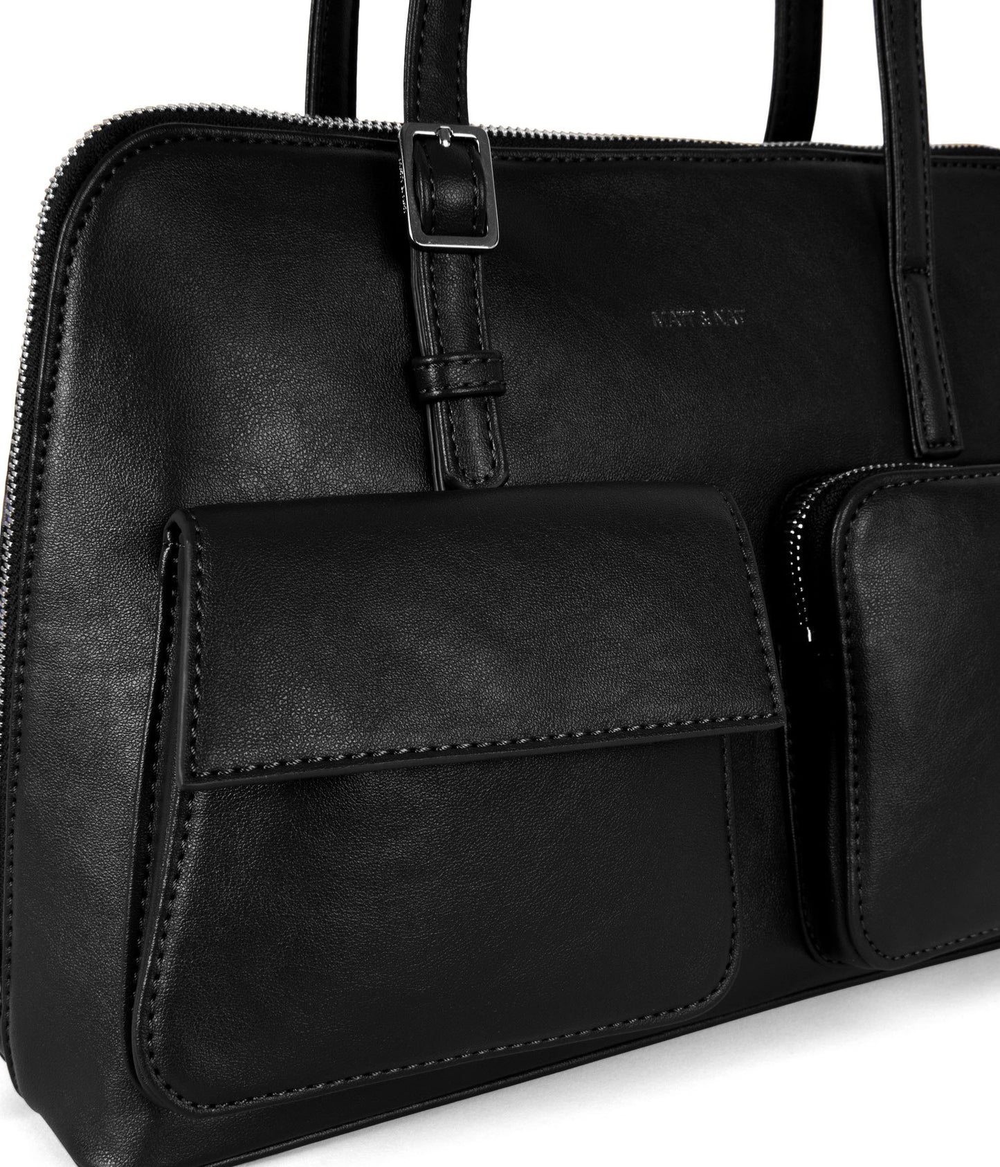 Imena Vegan Tote Bag - Forum | Color: Black - variant::black