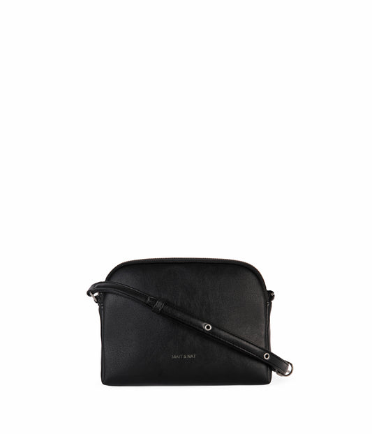 KRISTY Slim  Vegan Crossbody Bag - Forum | Color: Black - variant::black