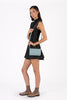 BEE Vegan Crossbody Bag - Grain | Color: Black - variant::black