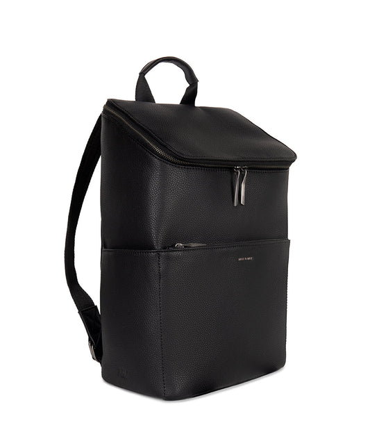 DEAN Vegan Backpack - Grain | Color: Black - variant::black