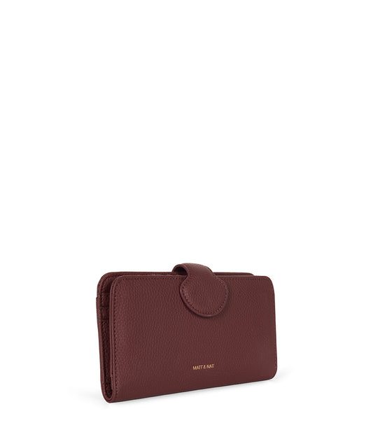 FLOAT Vegan Wallet - Grain | Color: Cherry - variant::cherry