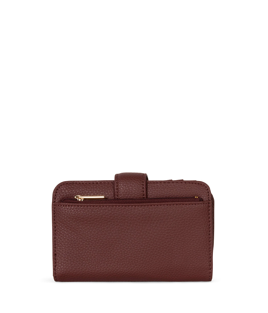 FLOATSM Small Vegan Wallet - Grain | Color: Cherry- variant::cherry