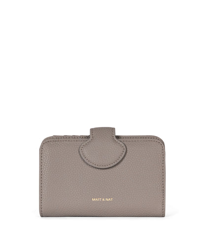 FLOATSM Small Vegan Wallet - Grain | Color: Plateau- variant::plateau